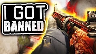 I GOT BANNED!? (CS GO Funny Moments in Competitive)