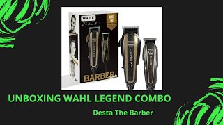 UNBOXING WAHL BARBER COMBO ( Legend & Hero)