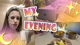 МОЙ ВЕЧЕР||МОЙ ЗИМНИЙ ВЕЧЕР||УХОД ЗА ЛИЦОМ