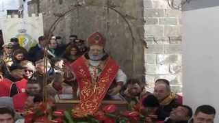 Rapolla festa processione di San Biagio 2015