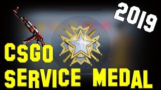 CSGO SERVICE MEDAL 2019 [+AK-47 | Bloodsport giveaway/deutsch] -|ALMO