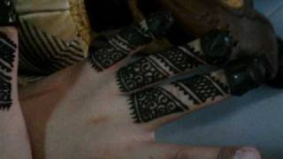 Groom Finger Henna Design