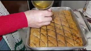 Быстрая пахлава, експрес рецепт с готовым тестом. Готовить всем.