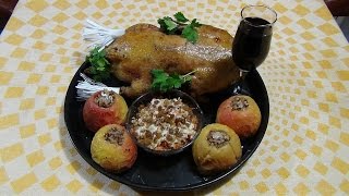 Утка мулард, запеченная в духовке. Mulard duck baked in the oven.