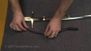 How to tie the USMC Sword Knot