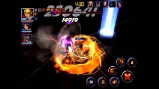 Iron Fist, Warwolf, Daisy vs Proxima WB [Marvel: Future Fight]