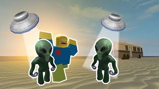 DEZE ALIENS WILLEN ME PAKKEN! (Roblox Escape Area51 obby)