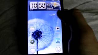 HTC Desire HD Живые обои от Samsunga Galaxy S3 "Dandelion LWP"