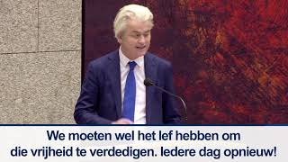 Wilders tijdens vragenuurtje 6-11-2018