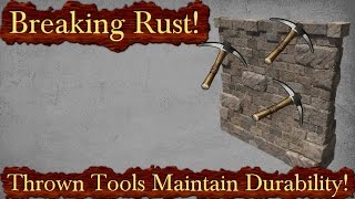Breaking Rust Episode 91! | Raiding With Thrown Picks, No Durability Loss!