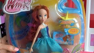 Распаковка Winx Bloom китайская шарнирная кукла Винкс не оригинал