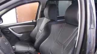 Установка универсальных чехлов из экокожи на Nissan Qashqai.