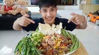 ตำมะม่วง หอยแครงกุ้งสด หอยสดๆกุ้งกรอบๆ แซ่บมาก.....