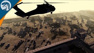 US DEFENDS AFGAN BASE | WW3 MOD | Men of War: Assault Squad 2 [MOD]