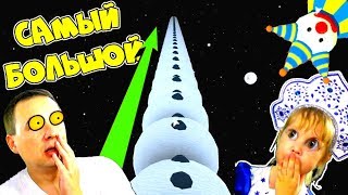 САМЫЙ БОЛЬШОЙ СНЕГОВИК В МИРЕ! Симулятор СНЕГОВИКА ROBLOX Обновление легендарный ПИТОМЕЦ Папы