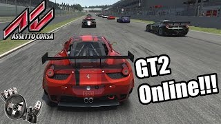 Assetto Corsa Online - GT2 em Spa, trágico final    G27