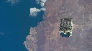 HTV-9 external pallet released from the International Space Station