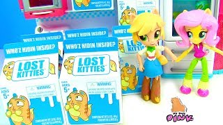 КОТЯТА В МОЛОКЕ от LPS! МАЙ ЛИТЛ ПОНИ МУЛЬТИК LOST KITTENS Surprise Packs with Play Dough распаковка
