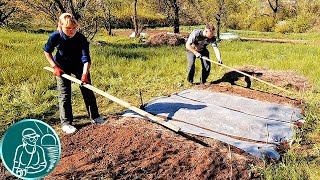 Рекорд без полива ???? Посадка картофеля без полива в жаре и засухе От посадки до сбора урожая