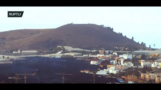 LIVE: Lava covers La Palma town as volcanic eruptions continue