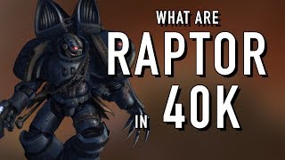 40 Facts and Lore on the Chaos Spacemarine Raptors Warhammer 40K