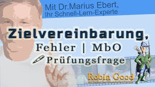 Zielvereinbarung, Fehler