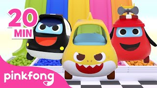 William Está Atrapado y más dibujos animados para niños | Bebé Auto | Pinkfong Juguetes