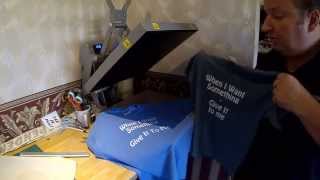 Simple T Shirt Vinyl With Heat Press And Silhouette Cameo Tutorial