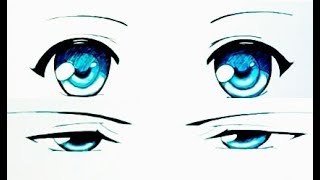 TUTO : Comment dessiner des yeux de manga facilement !