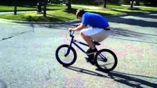 How to footplant 180 on a bmx