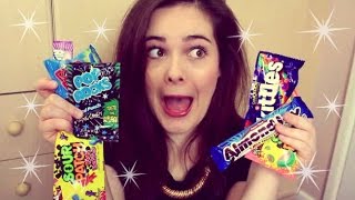 BRITISH GIRL TRYING AMERICAN CANDY | PART 2