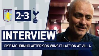 INTERVIEW | JOSE MOURINHO REACTS TO 3-2 WIN AT ASTON VILLA