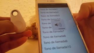 iTag GPS Localizador Bluetooth 4.0 ESPAÑOL