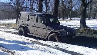 Гелендваген vs Nissan Patrol Y61 vs НИВА колея, бездорожье.