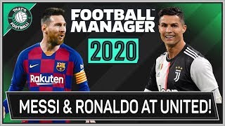 I Trapped Ronaldo & Messi at Man Utd Till They Retire! FM20 Pt 1