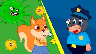 Famille d'Écureuil - Inspecteur Des Insectes Animé 2022 en Français