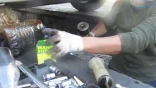 Замена старого масла на автомобиле Тойота королла 1,3 / 2nz-fe /масло Motul - LPG