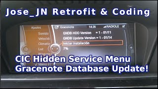 Updating BMW CIC Gracenote Database