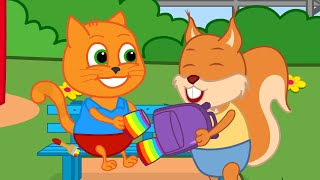 Famille d'Écureuil - Fabriquer Un Sac à Dos Volant Animé 2021 en Français
