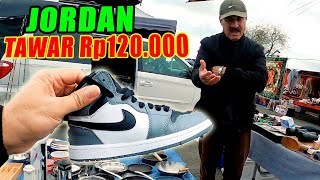 Pasar Bekas AMERIKA Tawar Sepatu Jordan Murah Rp120.000