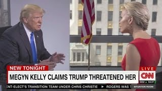 Megyn Kelly says Donald Trump threatened her