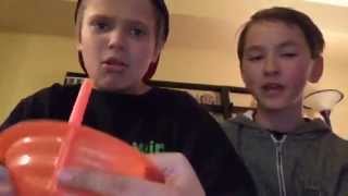 KID BARFS ON CAMERA (two girls one cup)