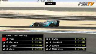 rFactor F1 2011 Formula SimRacing Broadcasts - Round 01 Bahrain, Sakhir