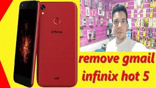 frp lock remove Google Account Infinix x559 Hot5 حدف و ازالة حساب غوغل من الهاتف