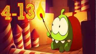 Cut the Rope Experiments 4-13 Walkthrough - Rocket Science