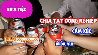 Bữa tiệc chia tay đồng nghiệp | Cảm xúc vui buồn khó tả | Ở SÀI GÒN