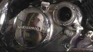 Hyosung GV250 Service Oil Change