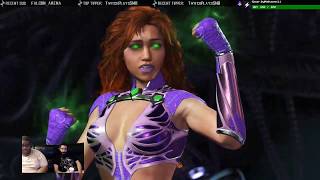 Injustice 2 - Starfire Ladder Playthrough + Ending