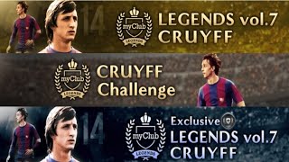 LEGENDS vol.7 JOHAN CRUYFF - PES 2018 MOBİLE DAHİL OLDU