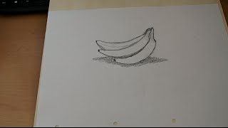 Учимся рисовать бананы